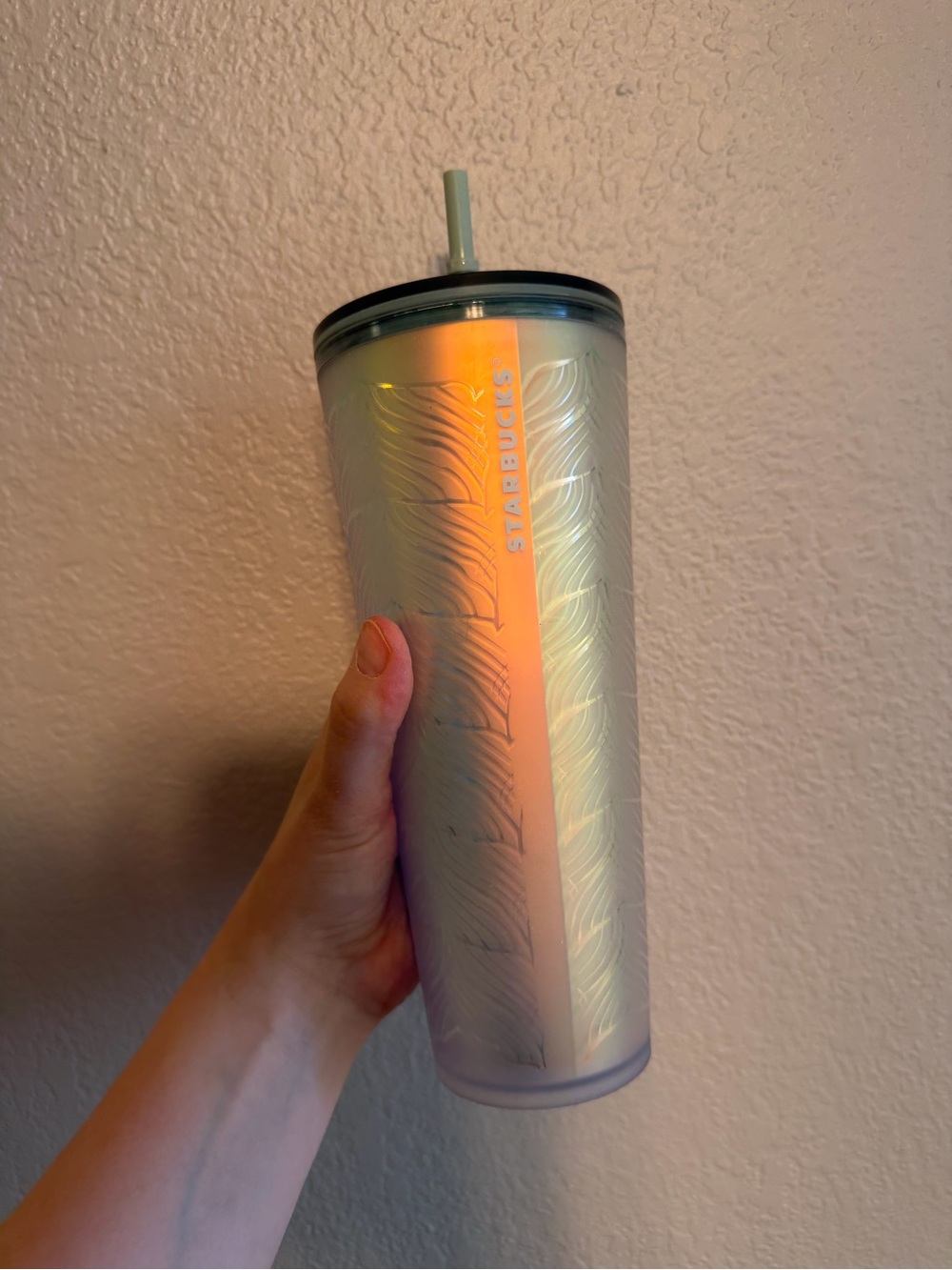 Starbucks Iridescent Mermaid Tail 24oz Cup